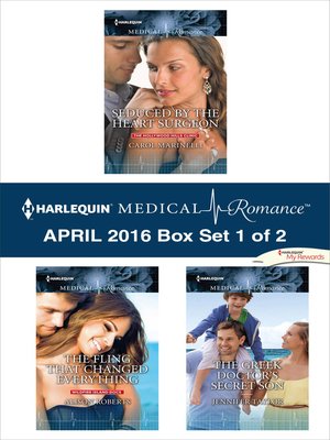 cover image of Harlequin Medical Romance April 2016, Box Set 1 of 2